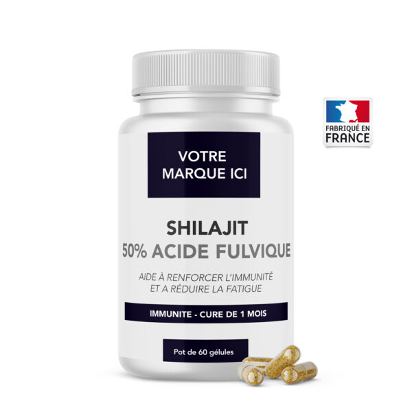 shilajit marque blanche fiche produit