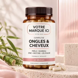 Silicium Ongles Cheveux Marque Blanche