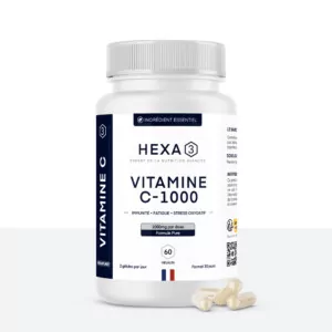 Vitamine C 1000 Pure 60 gélules HexaPURE®
