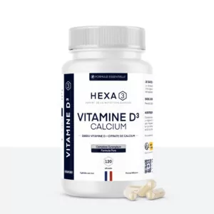 Vitamine D3 2000UI + Calcium HexaPURE®