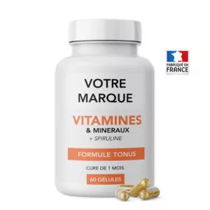 Multivitamines & Minéraux + Spiruline Marque Blanche