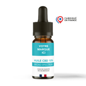 huile cbd 10% chanvre marque blanche